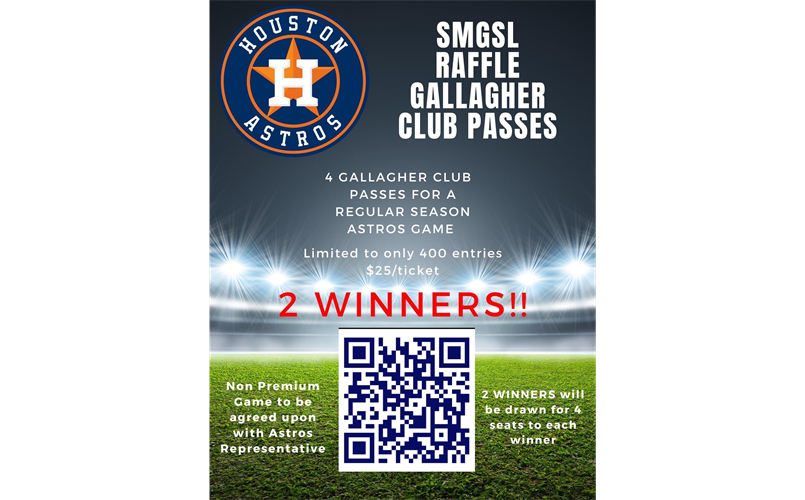Astros Gallagher Club Raffle